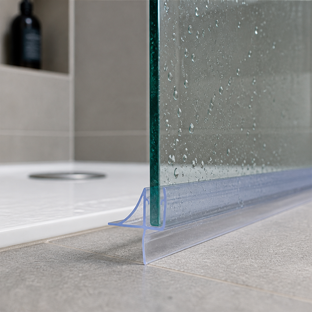 SEAL118 - Shower Screen Seal - Fits 8-10mm Glass - Fits 2mm to 6mm gaps