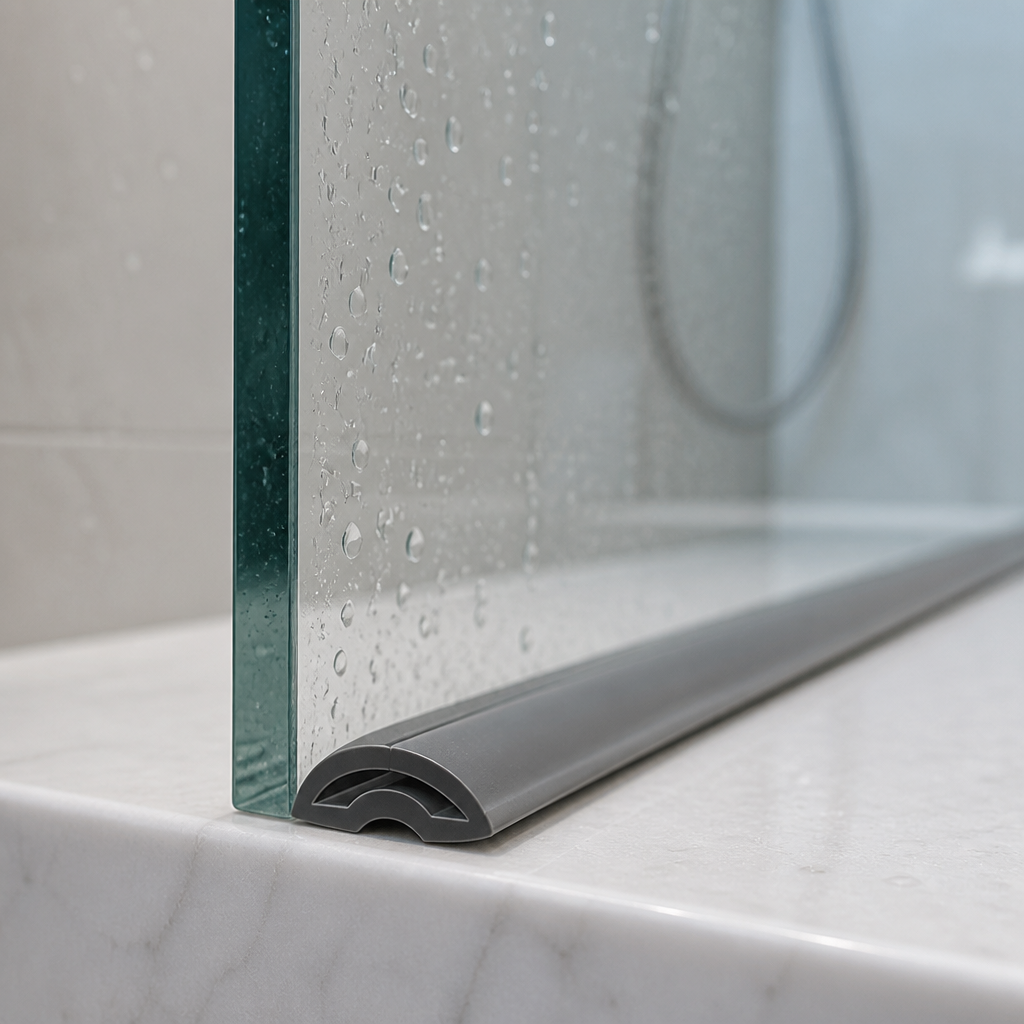 SEAL119B - Shower Threshold Seal - Black - Lengths of 800mm, 900mm, 1400mm and 2000mm