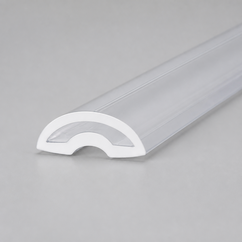 SEAL119W - Shower Threshold Seal - White - Lengths of 800mm, 900mm, 1400mm and 2000mm