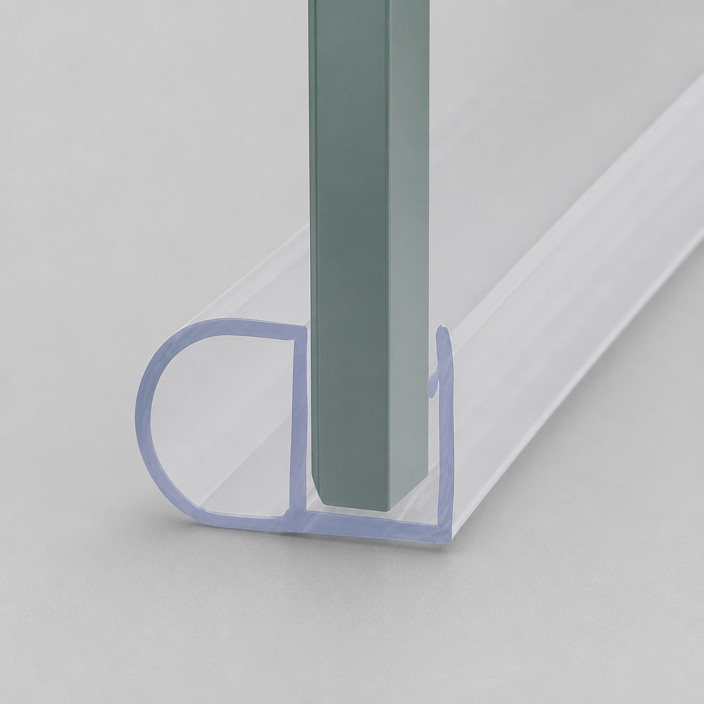 SEAL120 - Shower Screen Seal - Fits 4-6mm Glass - Lengths of 800mm, 900mm, 1400mm and 2000mm