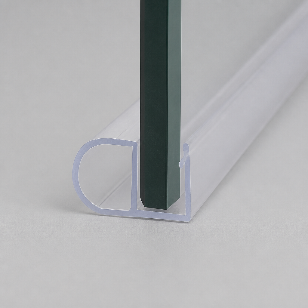 SEAL120 - Shower Screen Seal - Fits 4-6mm Glass - Lengths of 800mm, 900mm, 1400mm and 2000mm