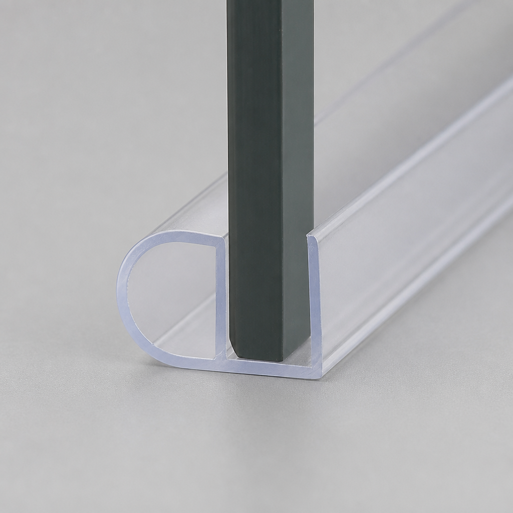 SEAL121 - Shower Screen Seal - Fits 8-10mm Glass - Lengths of 800mm, 900mm, 1400mm and 2000mm