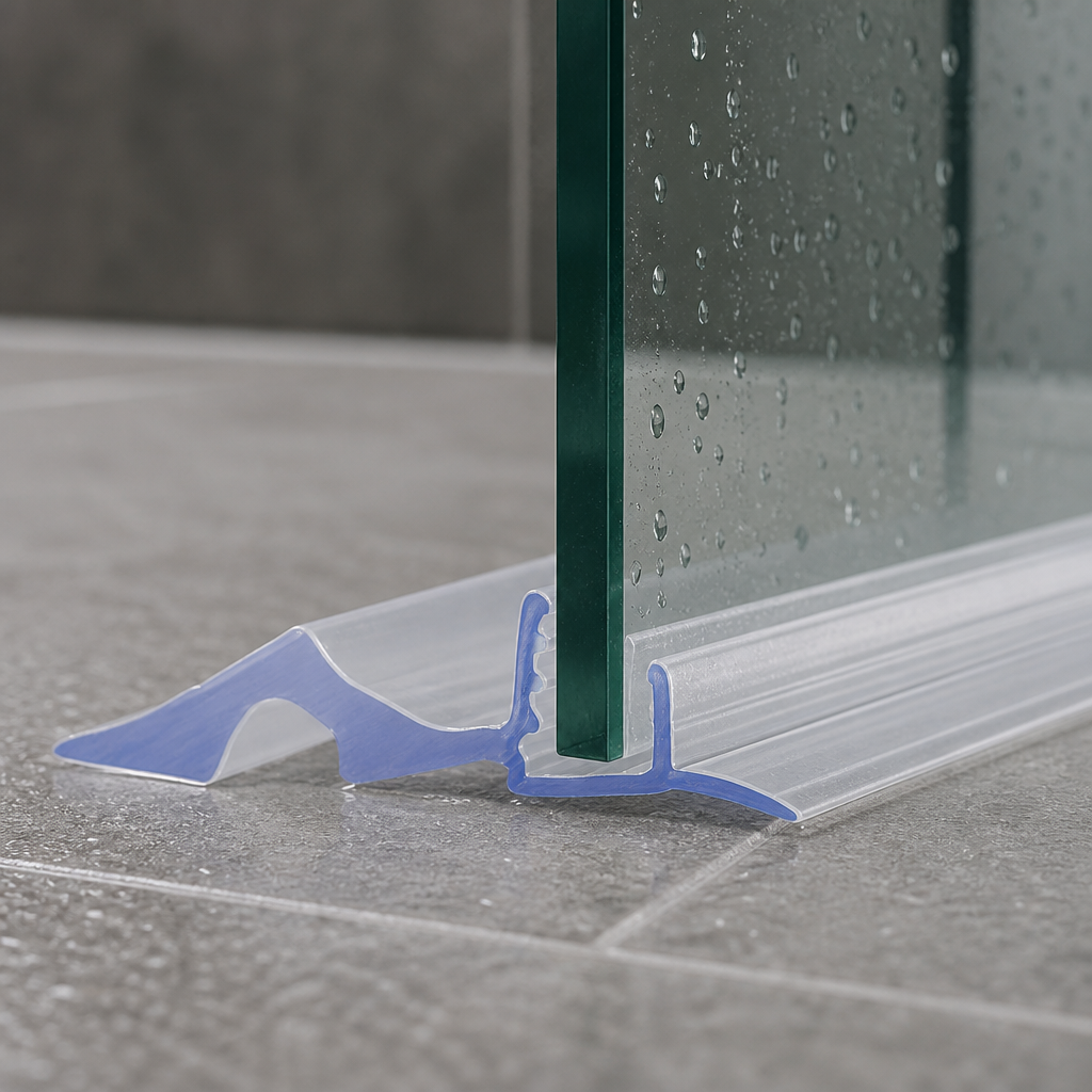 SEAL133 - Shower Screen Seal - Fits 4-6mm Glass - Lengths of 800mm, 900mm, 1400mm and 2000mm