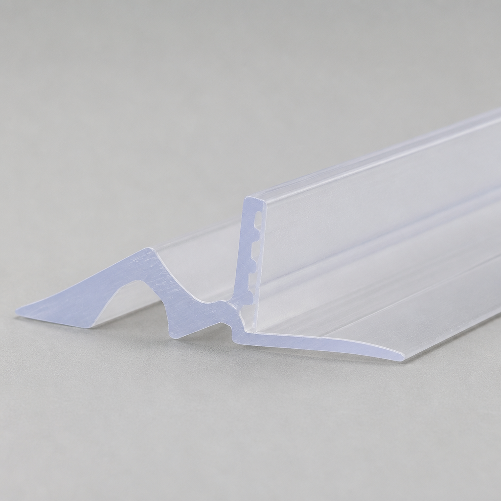 SEAL133 - Shower Screen Seal - Fits 4-6mm Glass - Lengths of 800mm, 900mm, 1400mm and 2000mm