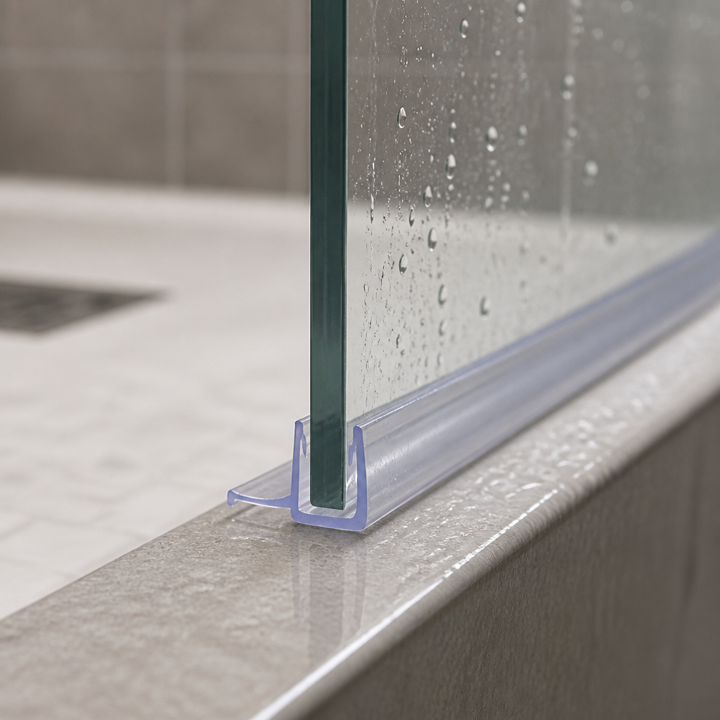 SEAL138 - Shower Screen Seal - Fits 4-6mm Glass - Lengths of 800mm, 900mm, 1400mm and 2000mm