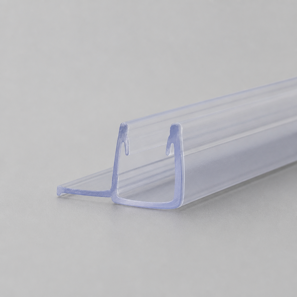 SEAL138 - Shower Screen Seal - Fits 4-6mm Glass - Lengths of 800mm, 900mm, 1400mm and 2000mm