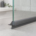 Shower Screen Seal - Fits 4-6mm Glass - Gaps 15-20mm - Black — view 4