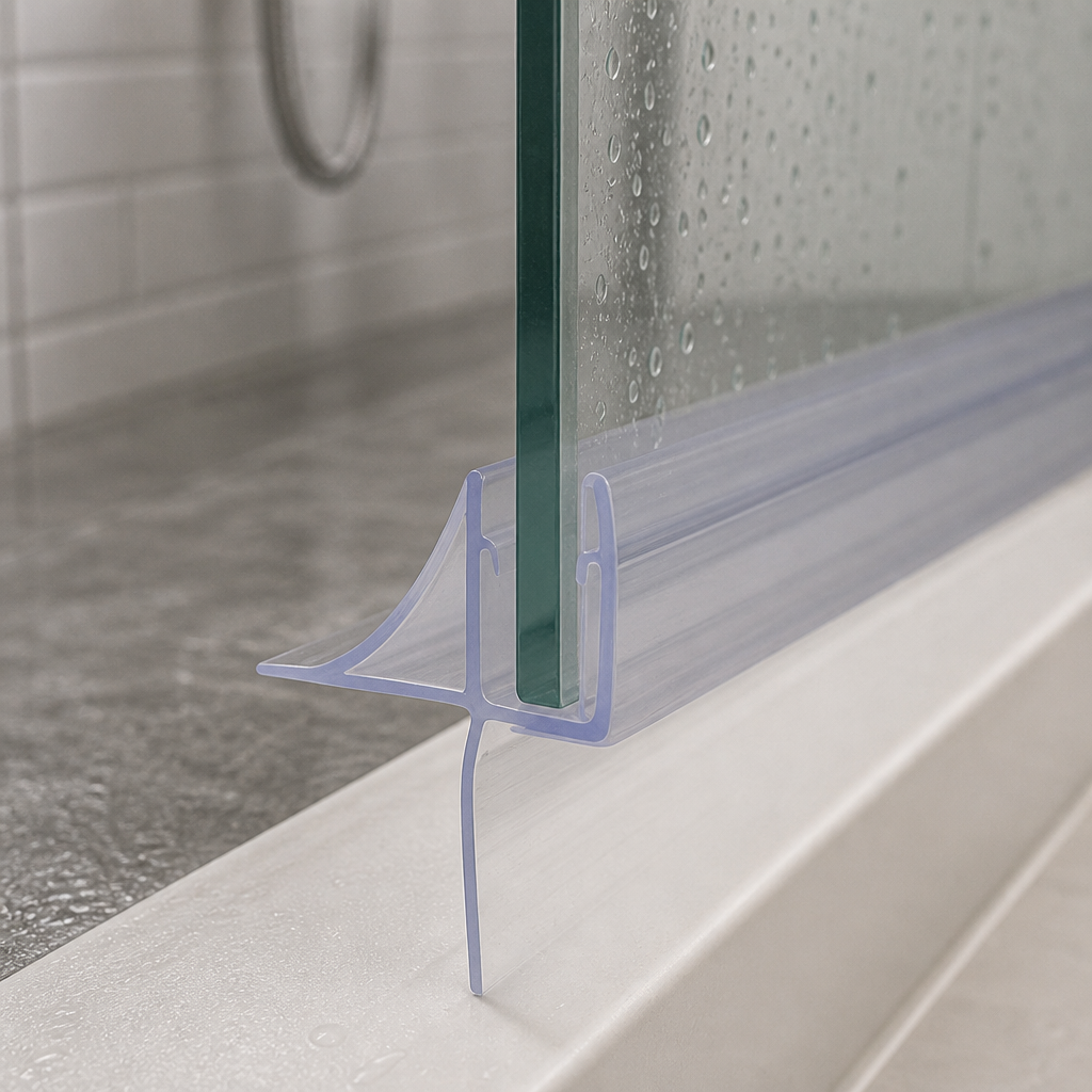 SEAL142 - Shower Screen Seal - 8-10mm Glass - Fits 15mm to 20mm Gaps