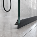 Shower Screen Seal - Fits 4-6mm Glass - Gaps 20-25mm - Black