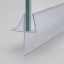 Shower Screen Seal - Fits 4-6mm Glass - Gaps 20-25mm - Black — view 4