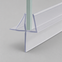 Shower Screen Seal - Fits 8-10mm Glass - Gaps 20-25mm - Black — view 2
