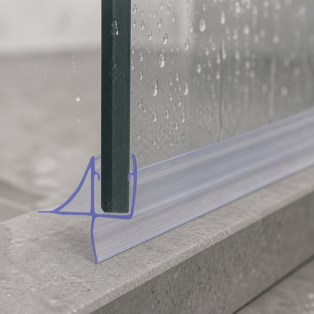 SEAL146 - Shower Screen Seal - 3-4mm Glass - Fits 7mm to 12mm Gaps