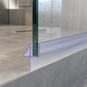 Shower Screen Seal - 3-4mm Glass - Fits 15mm to 20mm Gaps