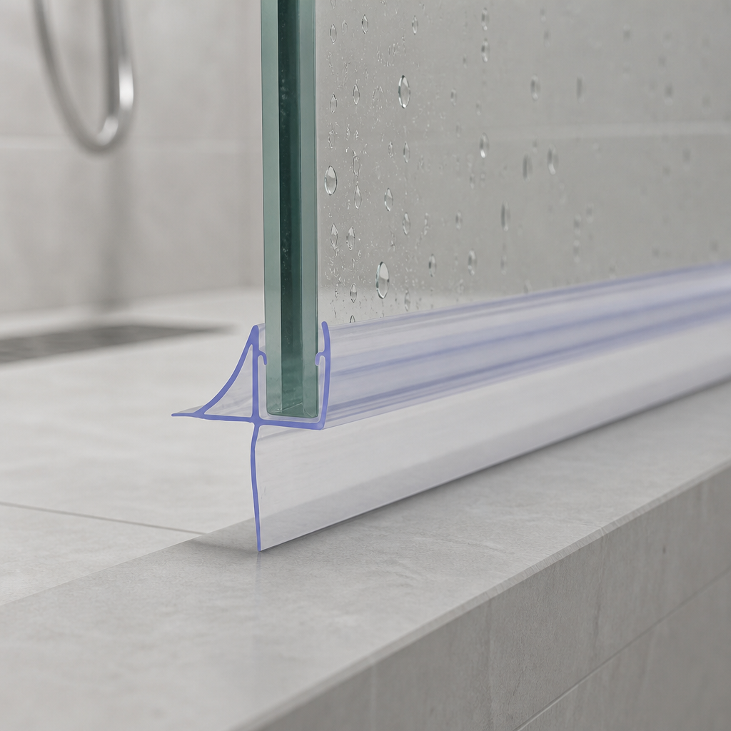 SEAL150 - Shower Screen Seal - 3-4mm Glass - Fits 25mm to 30mm Gaps