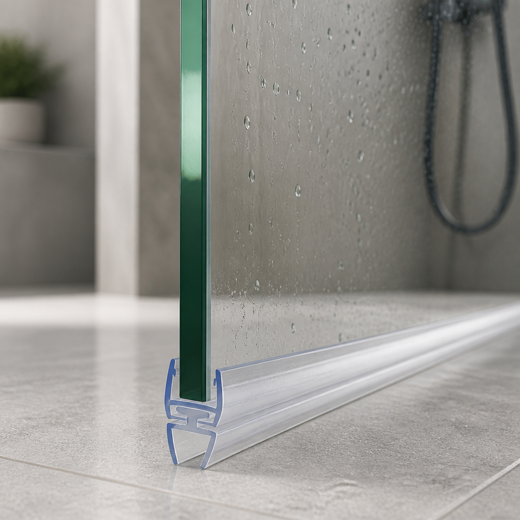 SEAL151 - Shower Screen Seal - 4-6mm Glass - Fits 10 to 13mm Gaps