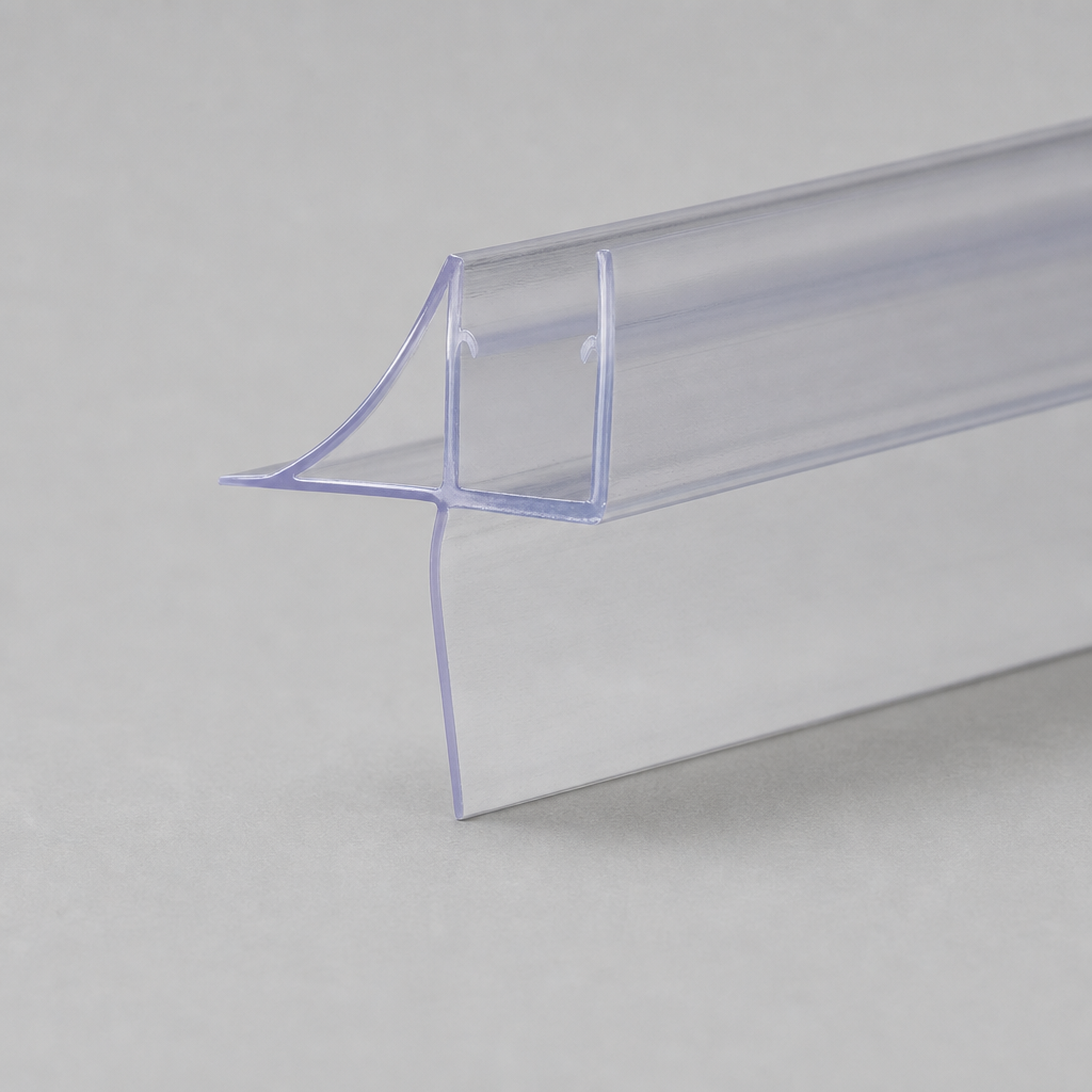 SEAL153 - Shower Screen Seal - Fits 8-10mm Glass - Gaps up to 30mm