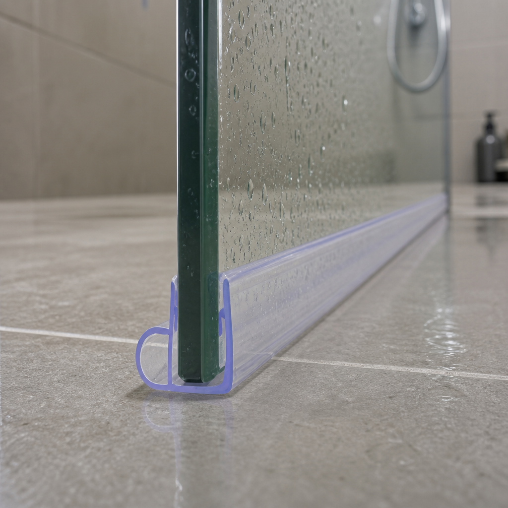 SEAL156 - Shower Screen Seal - Fits 4-6mm Glass - Lengths of 800mm, 900mm, 1400mm and 2000mm