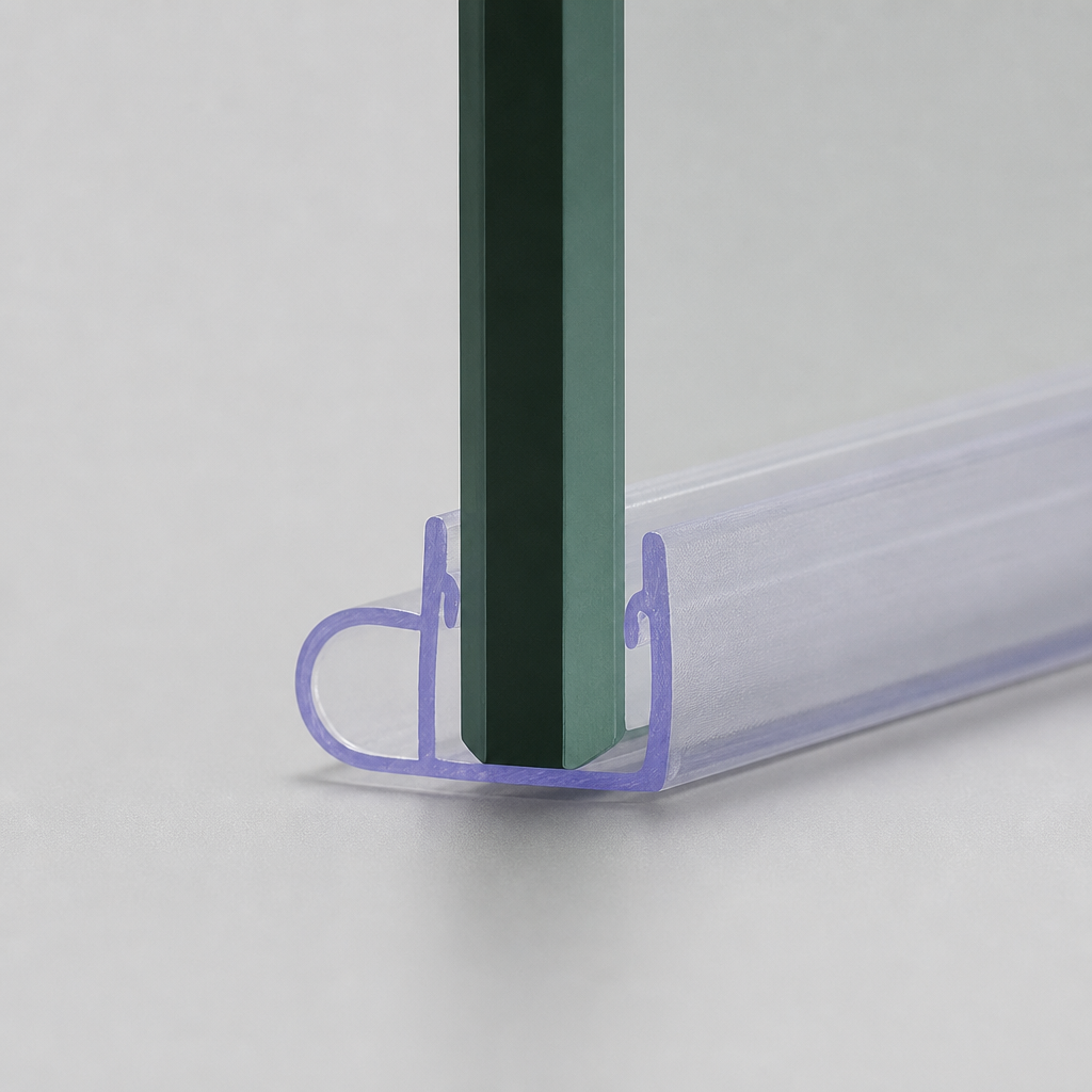 SEAL156 - Shower Screen Seal - Fits 4-6mm Glass - Lengths of 800mm, 900mm, 1400mm and 2000mm