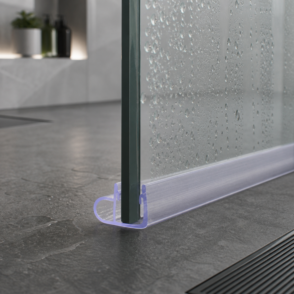 SEAL157 - Shower Screen Seal - Fits 8-10mm Glass - Lengths of 800mm, 900mm, 1400mm and 2000mm