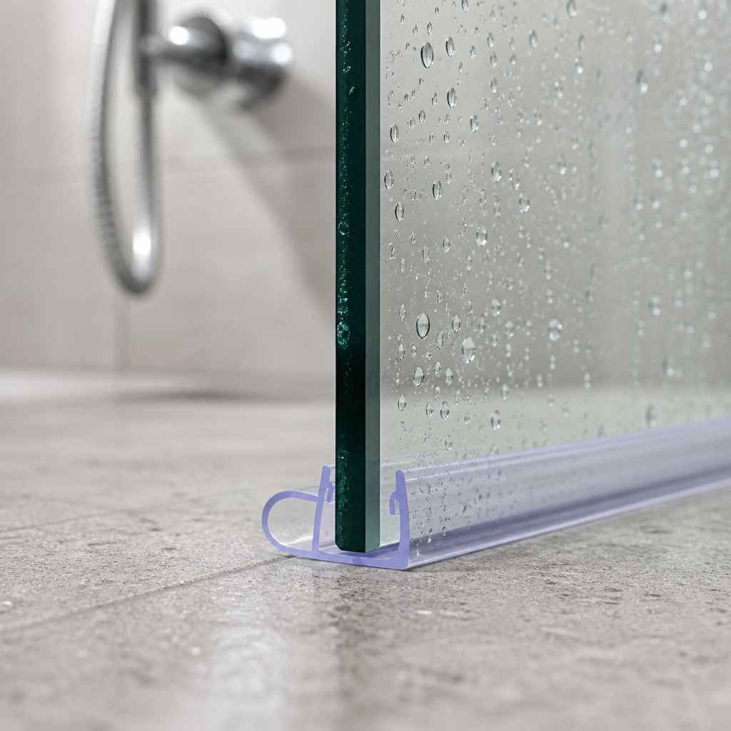 SEAL157 - Shower Screen Seal - Fits 8-10mm Glass - Lengths of 800mm, 900mm, 1400mm and 2000mm