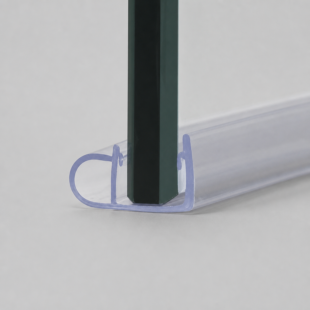 SEAL157 - Shower Screen Seal - Fits 8-10mm Glass - Lengths of 800mm, 900mm, 1400mm and 2000mm