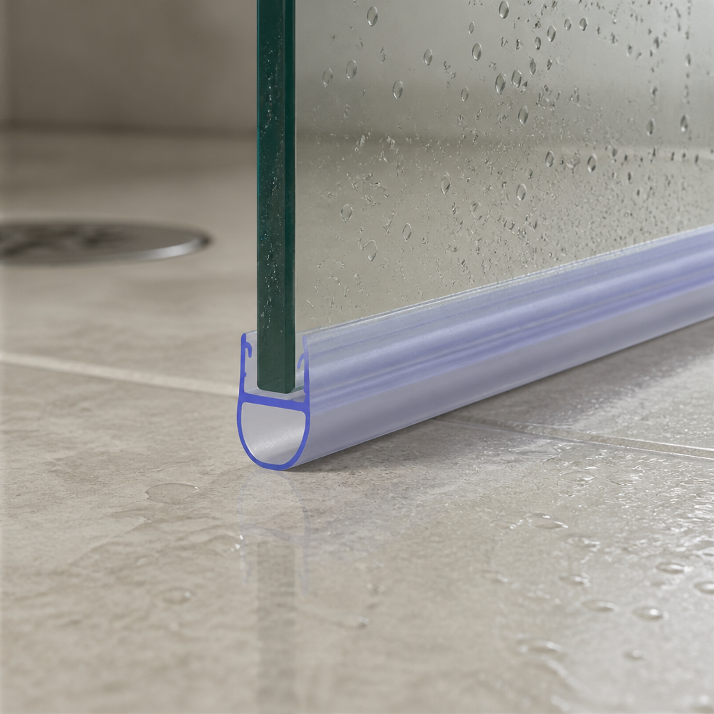 SEAL158 - Shower Screen Seal - Fits 8-10mm Glass - Lengths of 800mm, 900mm, 1400mm, 2000mm and 2600mm