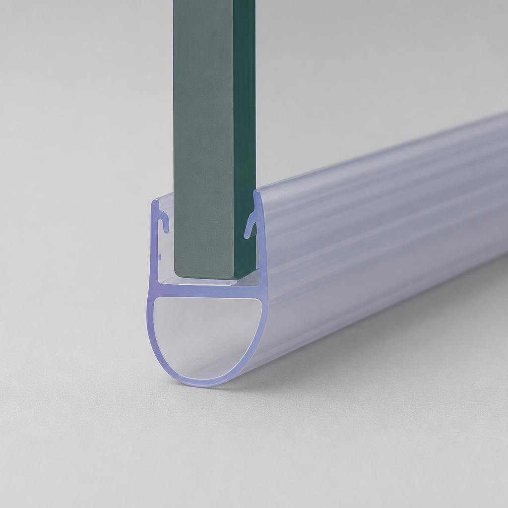 SEAL158 - Shower Screen Seal - Fits 8-10mm Glass - Lengths of 800mm, 900mm, 1400mm, 2000mm and 2600mm
