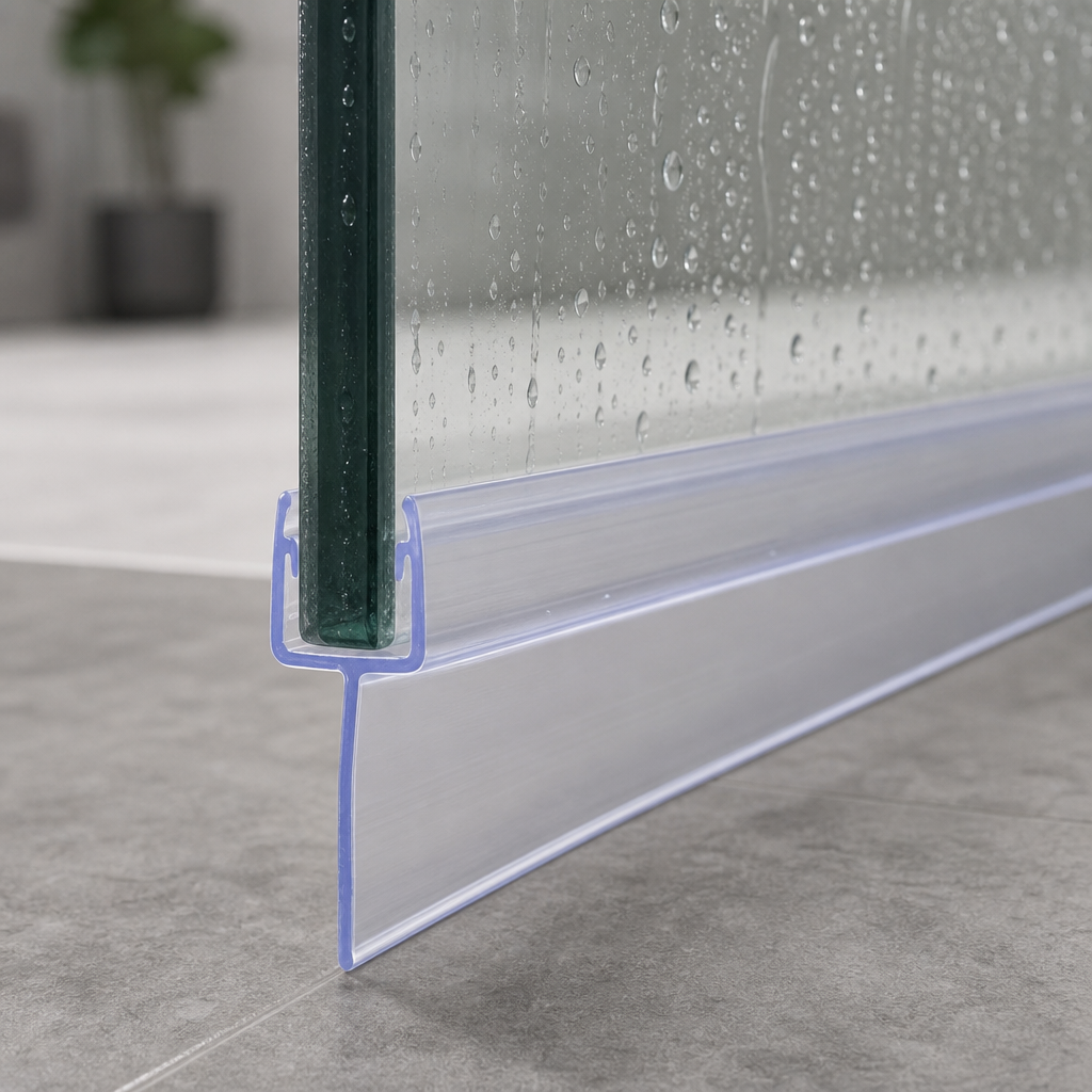 Tapered Shower Screen Seal - Length of 900mm