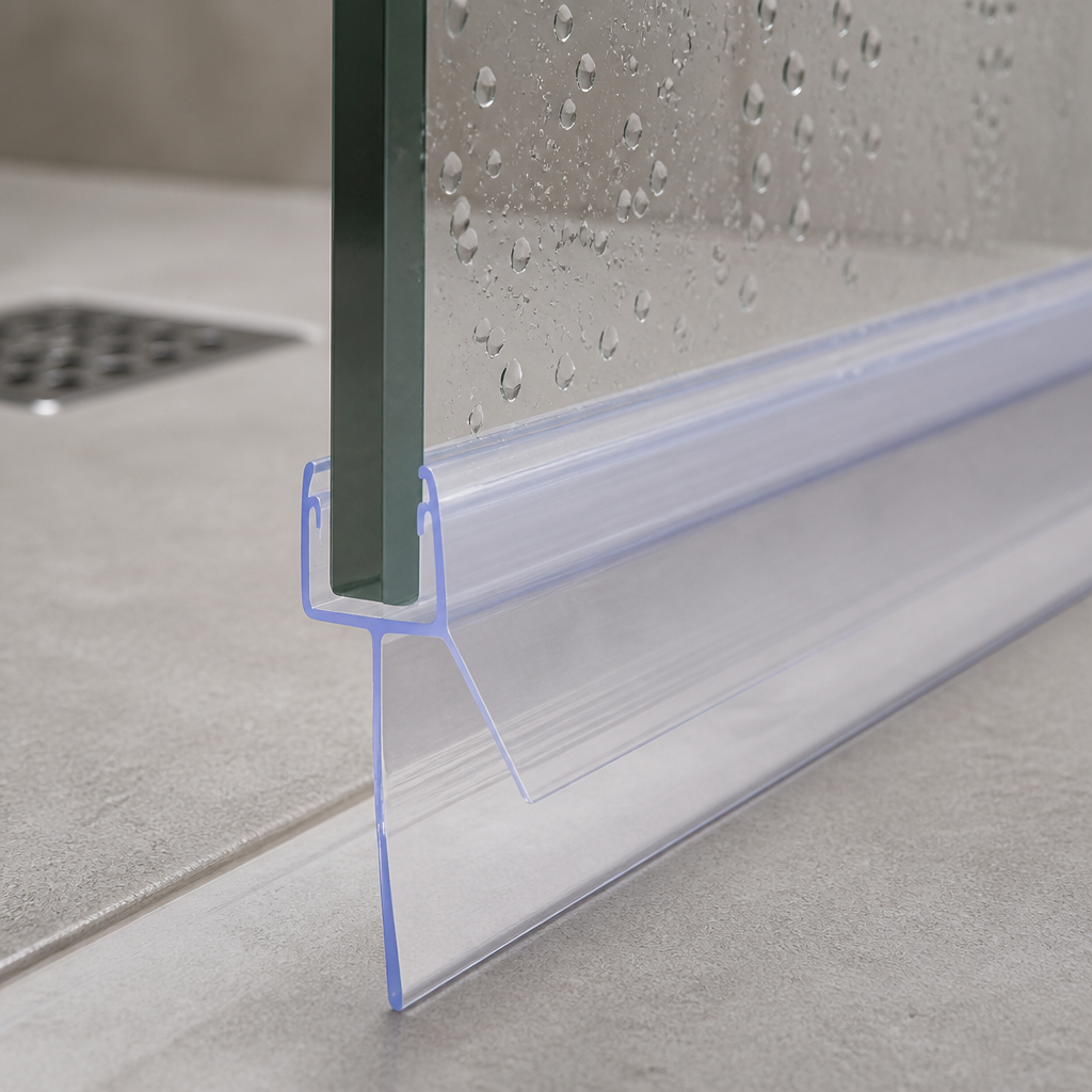 SEAL186 - Shower Screen Seal - Fits 4-6mm Glass - Fits 7mm to 12mm gaps