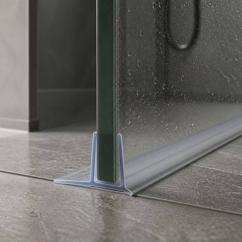 SEAL190 - Shower Screen Seal - Fits 4-6mm Glass - Fits 1mm to 4mm gaps