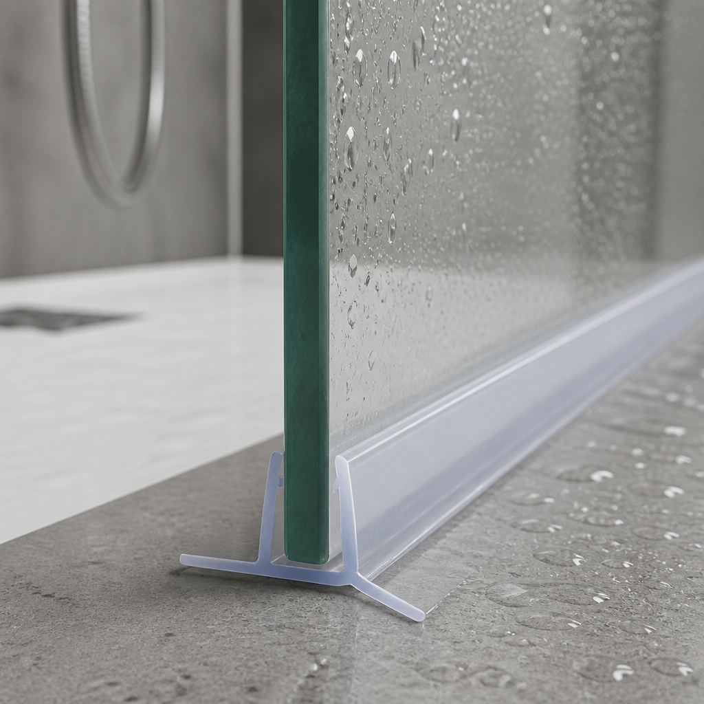 SEAL190 - Shower Screen Seal - Fits 4-6mm Glass - Fits 1mm to 4mm gaps