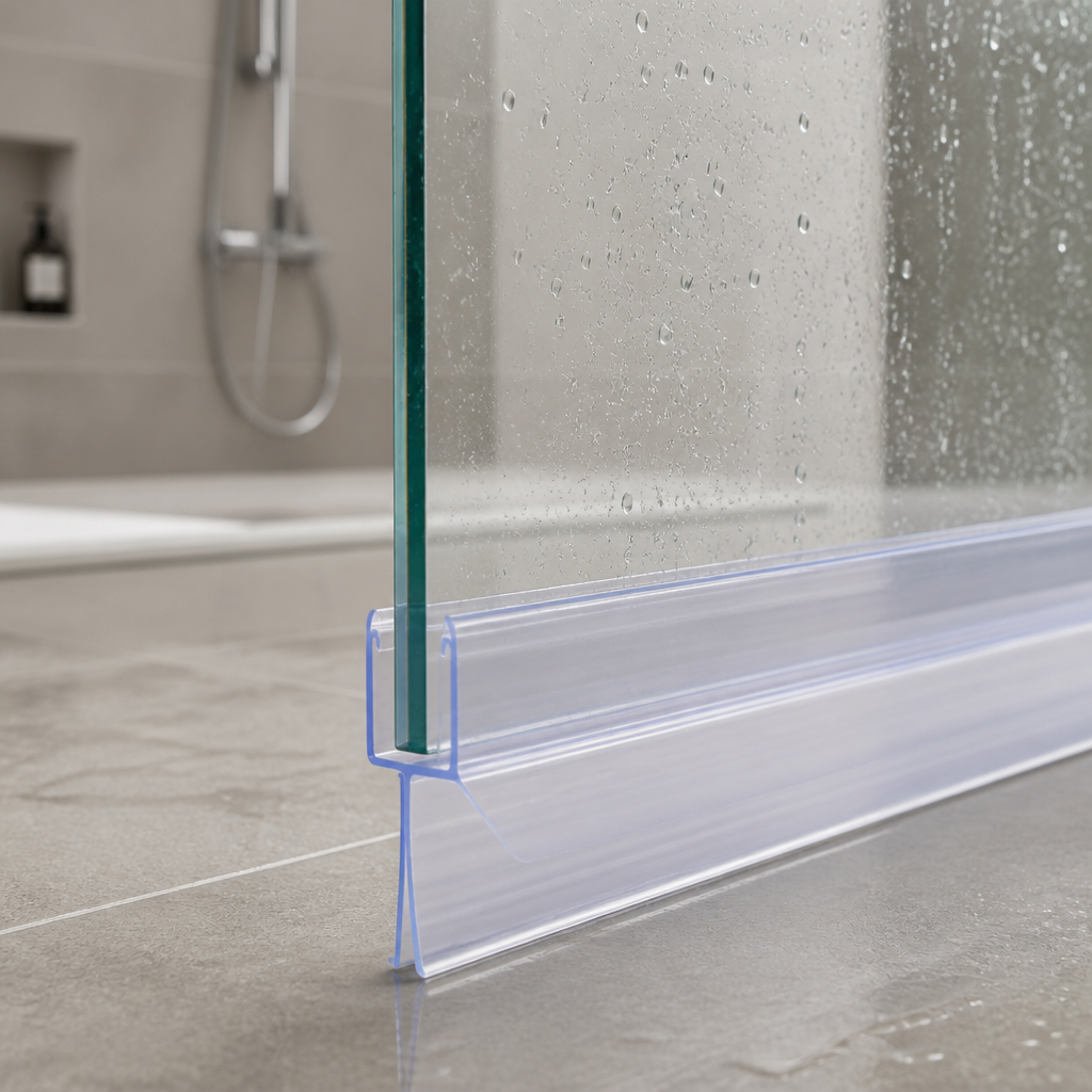 Shower Screen Seal - Fits 6-8mm Glass - Fits 4mm to 8mm gaps