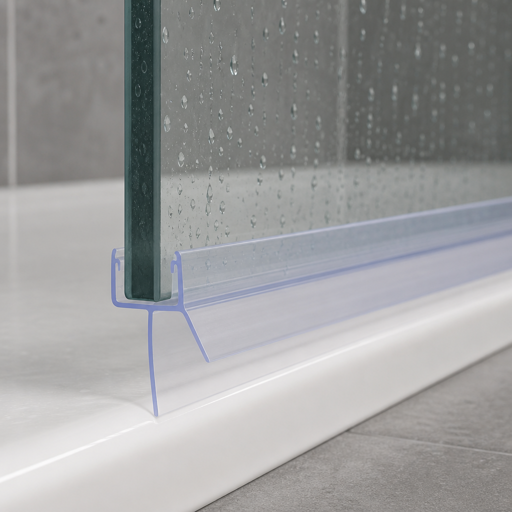 SEAL193 - Shower Screen Seal - Fits 6-8mm Glass - Fits 12mm to 16mm gaps