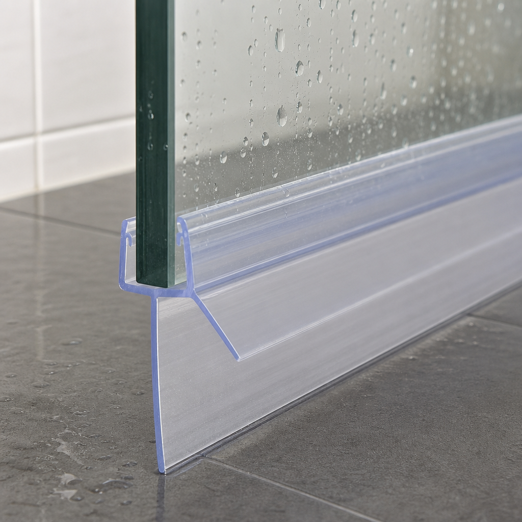 SEAL195 - Shower Screen Seal - Fits 6-8mm Glass - Fits 19mm to 23mm gaps
