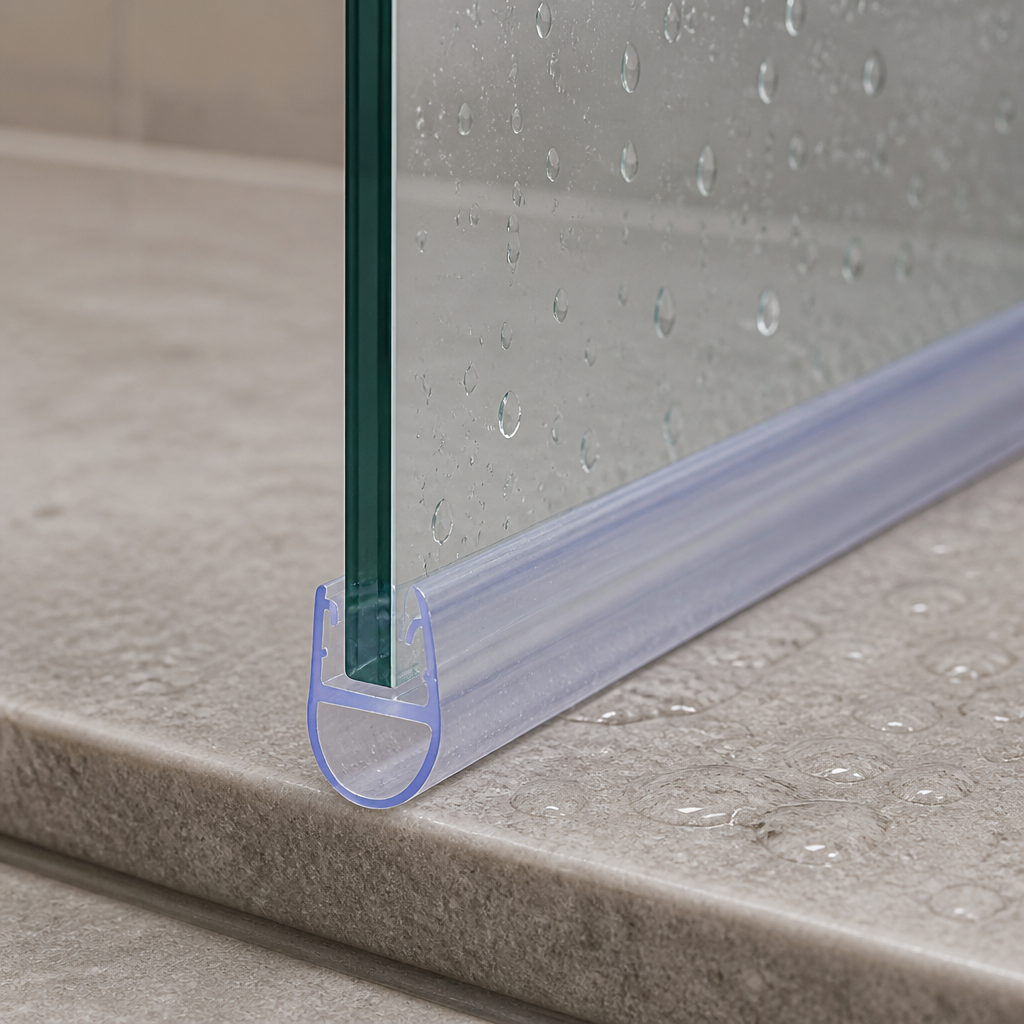 SEAL200- Shower Screen Seal - Fits 6-8mm Glass - Fits 7mm gaps