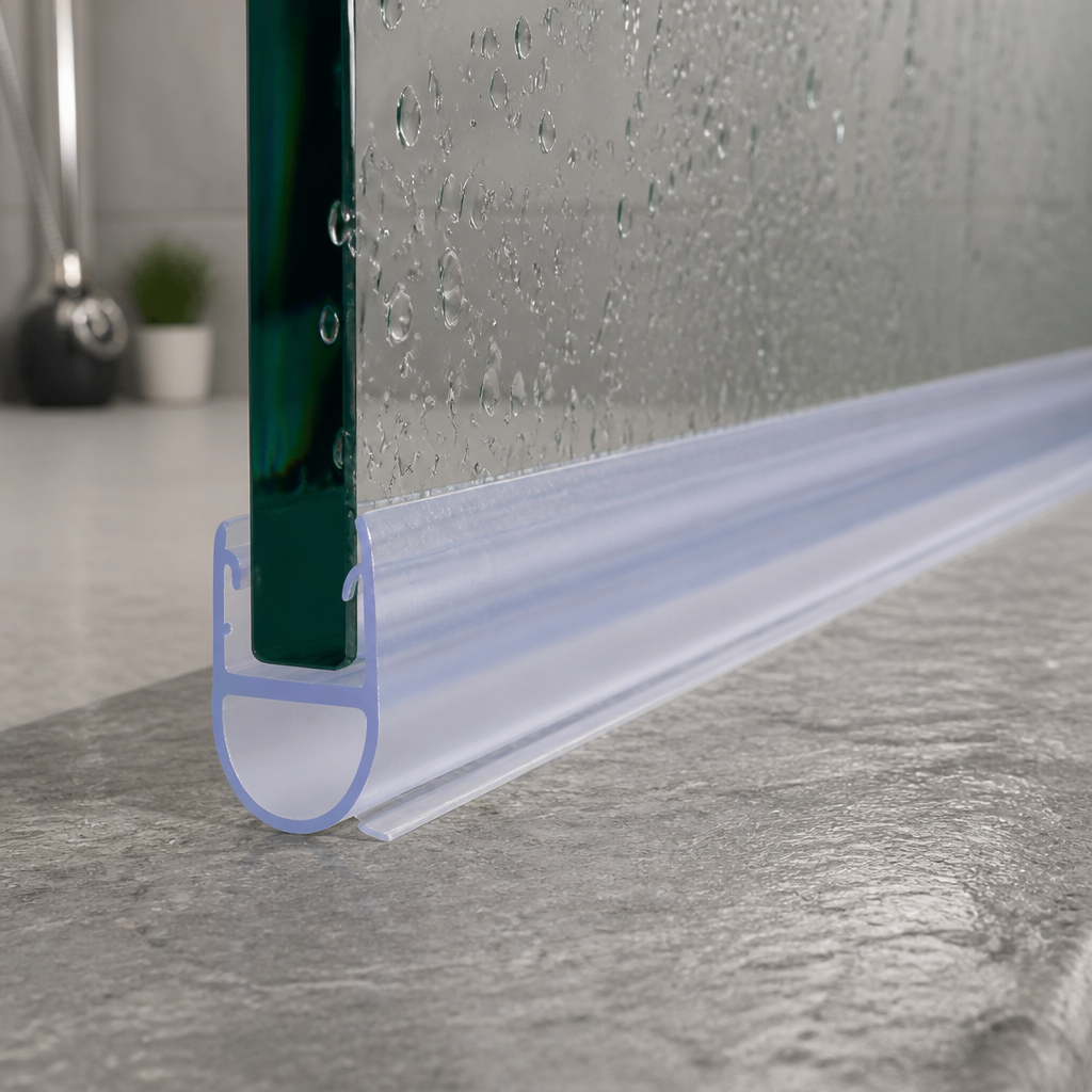 SEAL200- Shower Screen Seal - Fits 6-8mm Glass - Fits 7mm gaps