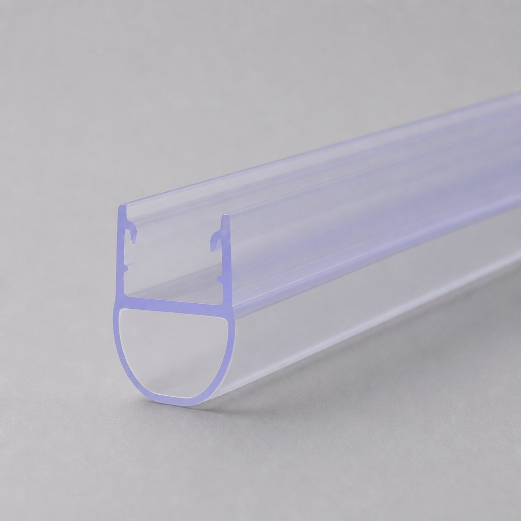 SEAL201 - Shower Screen Seal - Fits 6-8mm Glass - Fits 7mm to 12mm gaps