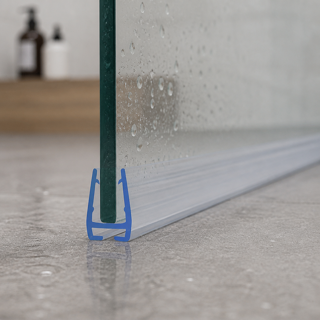 SEAL302 - Shower Screen Seal - Fits 8mm Glass - Lengths of 800mm, 900mm, 1400mm and 2000mm