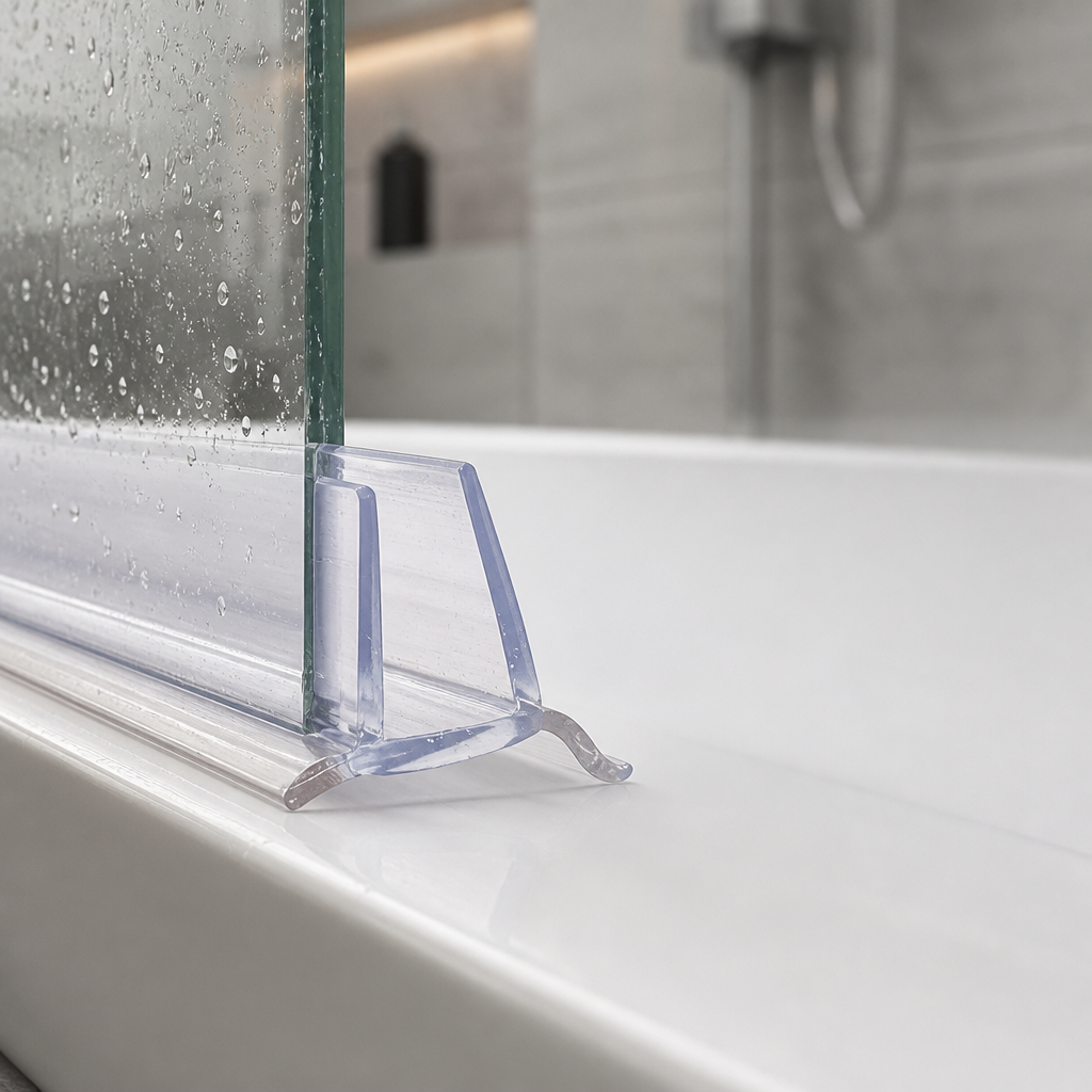 SEAL313 - Shower Screen Seal - Fits 4-6mm Glass - Length of 865mm