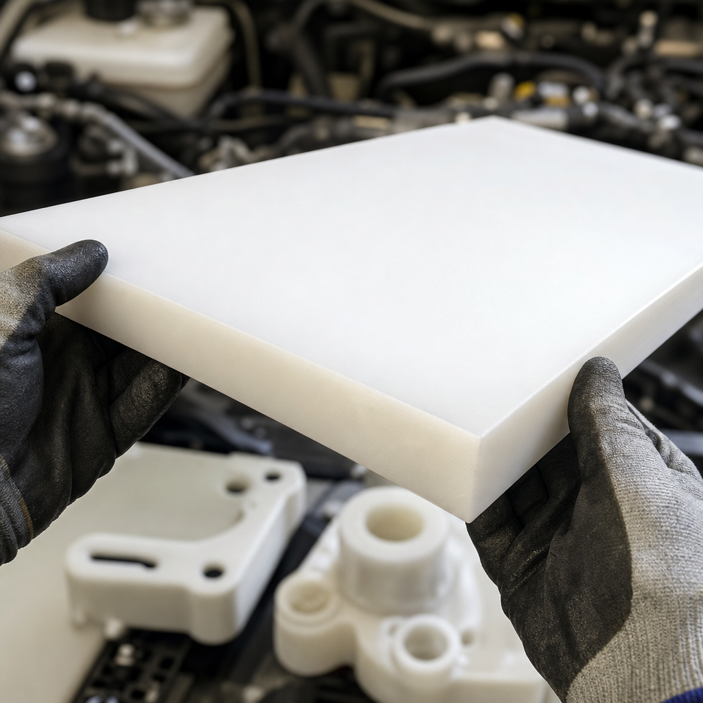 Acetal Homopolymer Sheet - 16mm to 30mm Thick - UK Stock