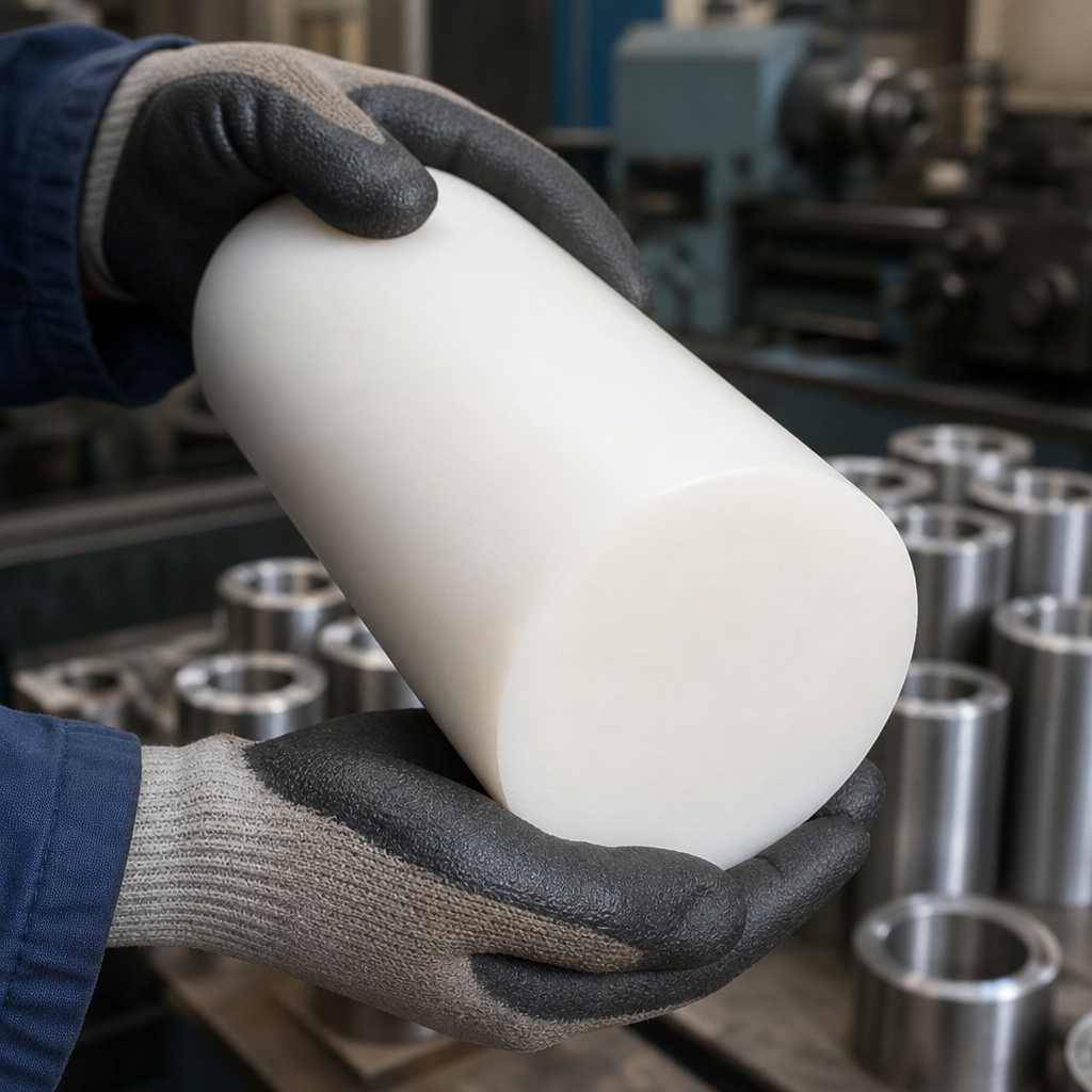 Acetal Rod – 100mm to 130mm Diameter Homopolymer