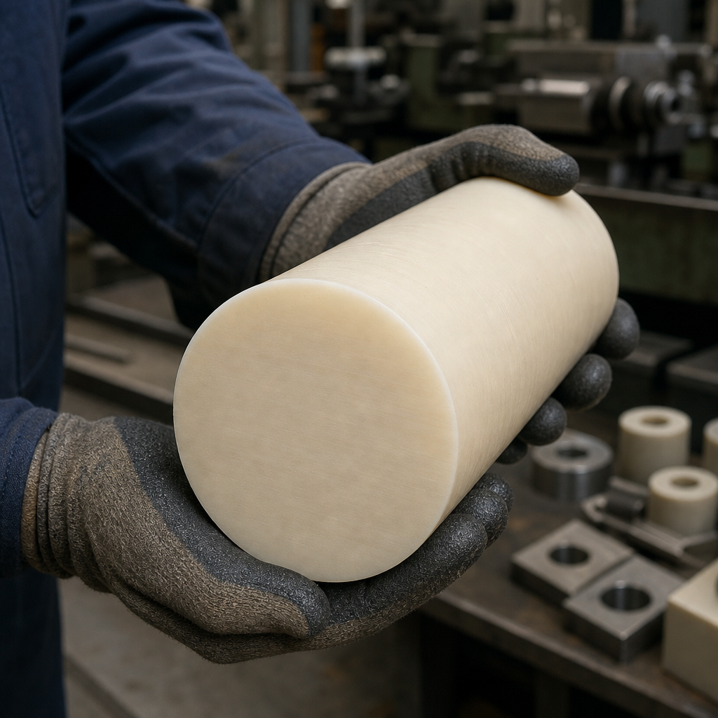 Nylon 6 Rods for Engineering Applications 160mm to 250mm Diameter