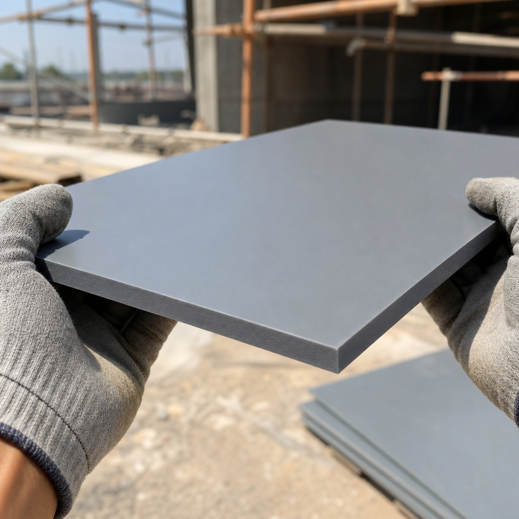 PVC Sheet in Grey - 3mm to 9mm Thickness for Industrial Use
