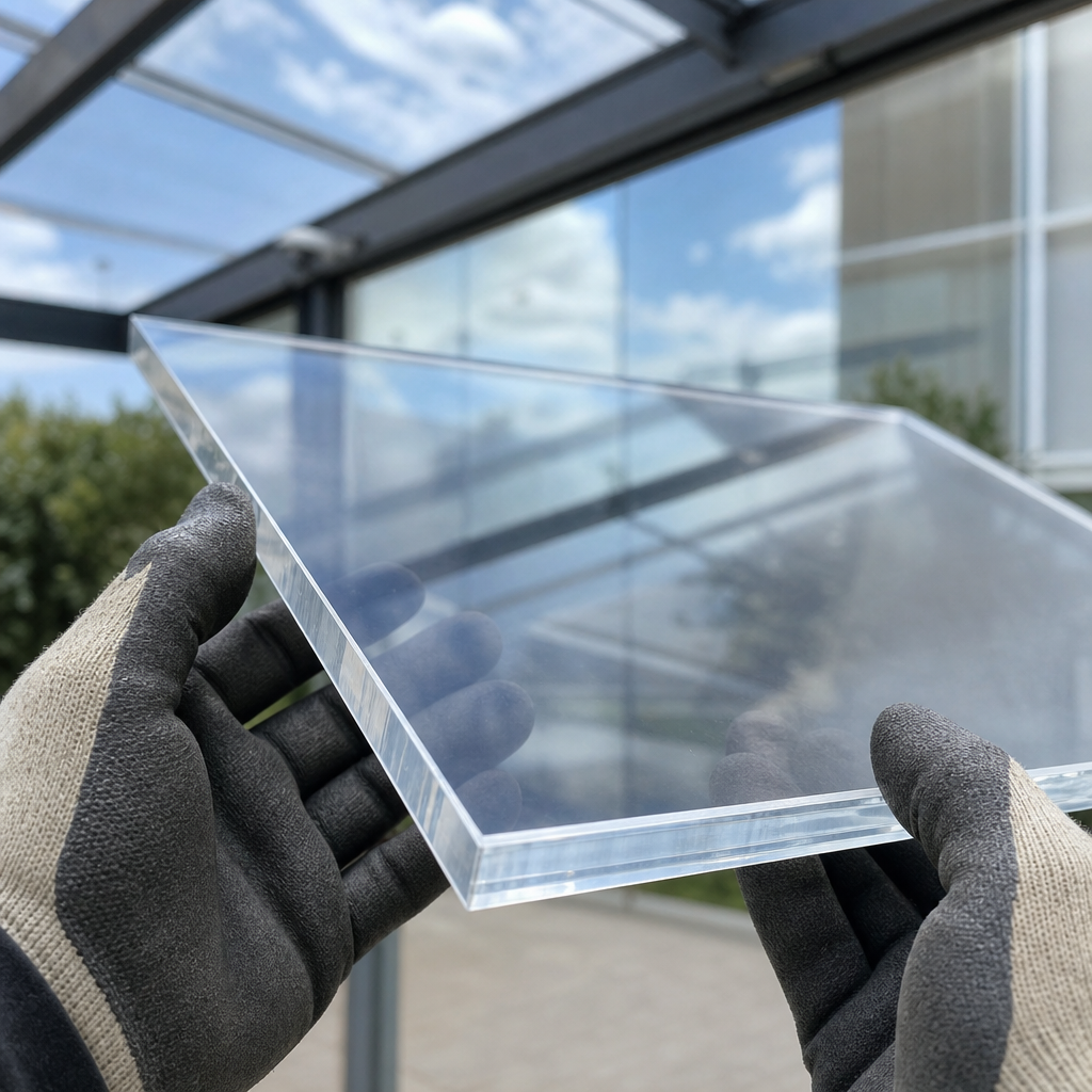 12mm Thick Clear Polycarbonate Sheet for Industrial Use