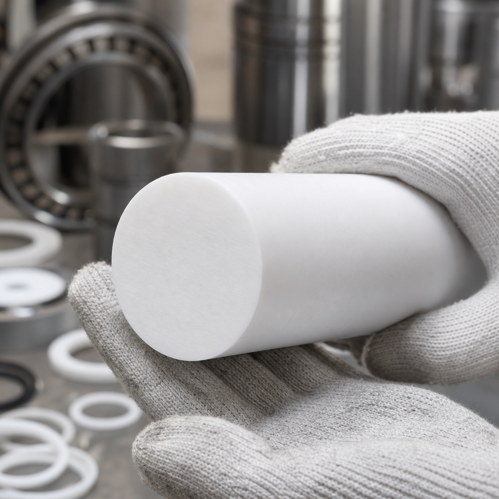 PTFE Rod Filled with Glass – Diameter Range 10mm to 20mm