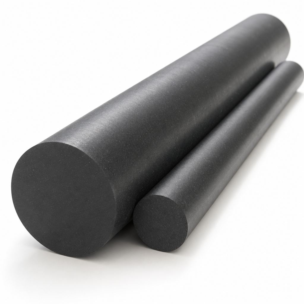 PTFE Rod Filled with Glass - 25mm to 50mm Diameter Options