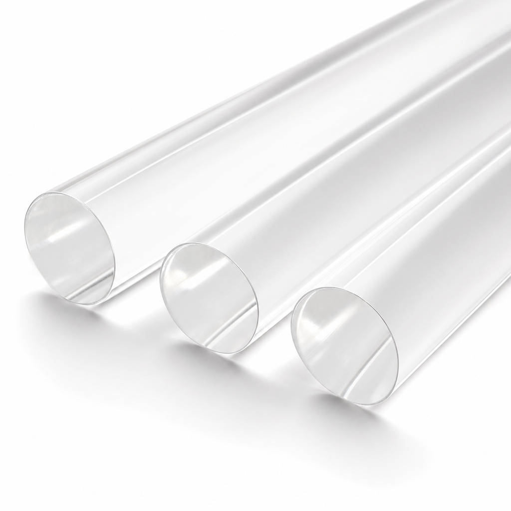 Acrylic Rod 5mm to 22mm Diameter - 2000mm Length Clear