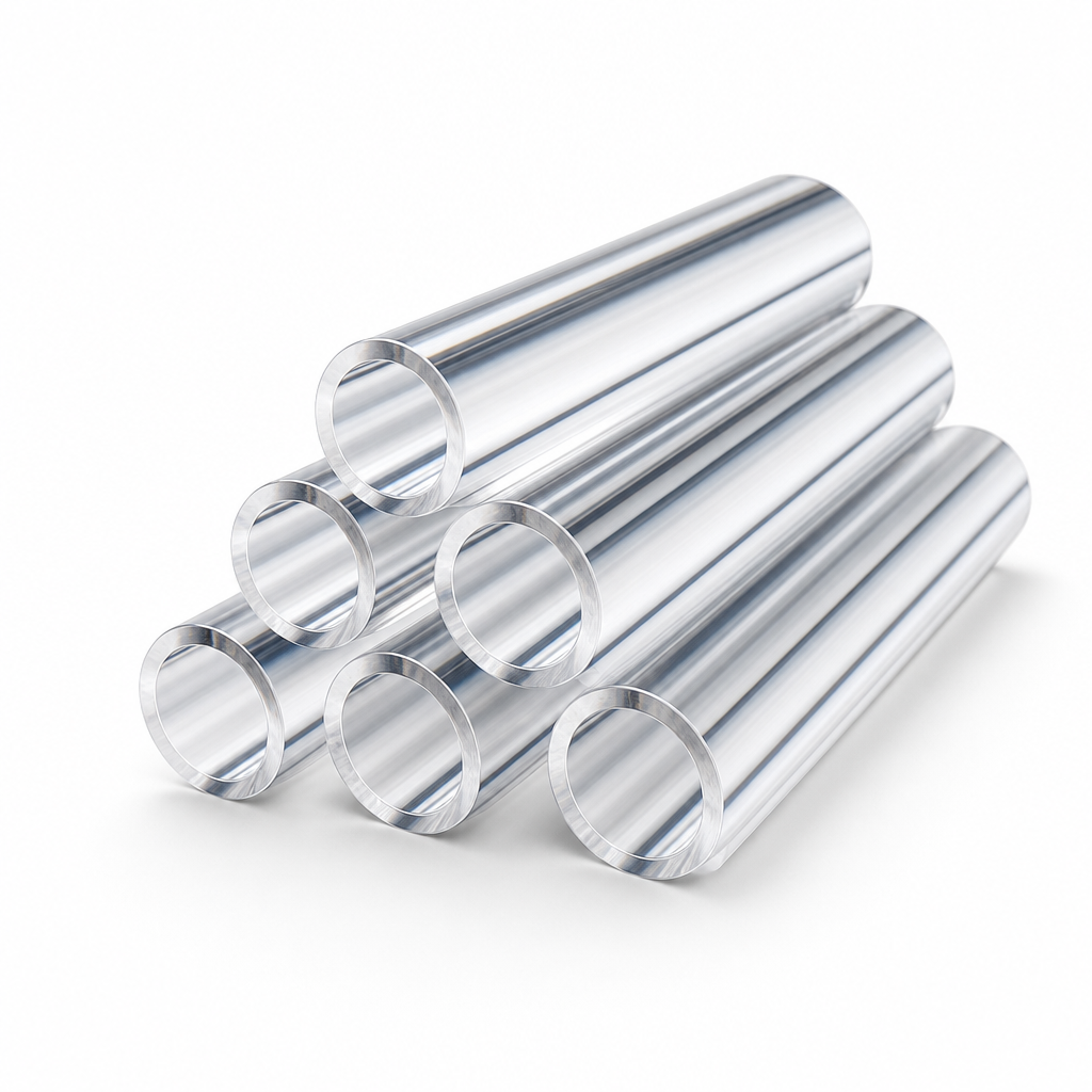Extruded Clear Acrylic Tube 8mm to 25mm - Trade Sizes