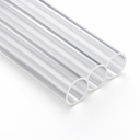 Extruded Clear Acrylic Tube 28mm to 40mm - UK Stock — view 2