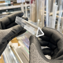 Acrylic Triangular Rod 10mm to 25mm Diameter